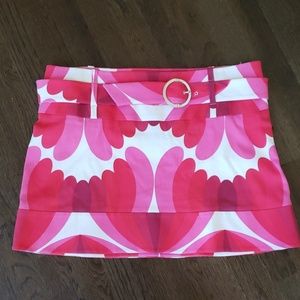Vintage retro hip hugger mini skirt!